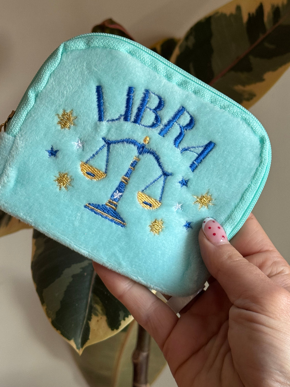 Zodiac Zest Velvet Pouches