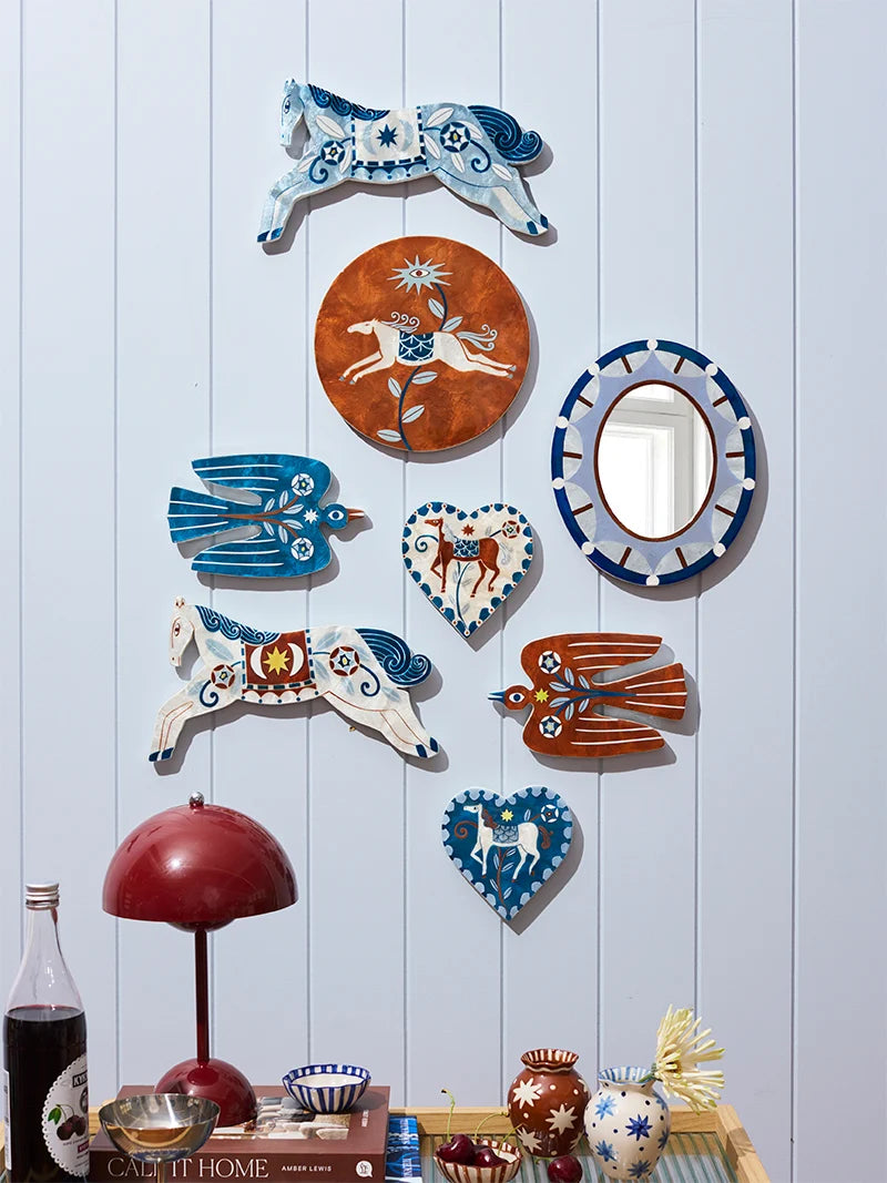 PALOMA HEART, BLUE HORSE