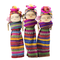 Large Guatemalan Magnet Worry Doll