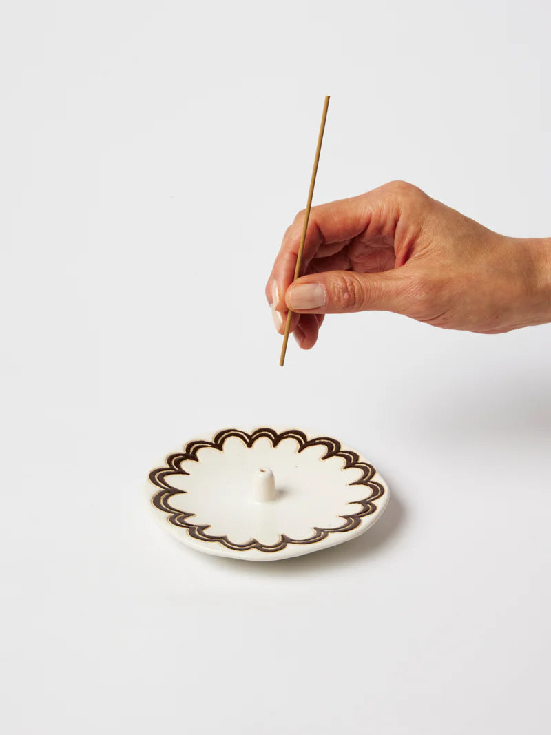 BROWN SOLSTICE INCENSE BURNER