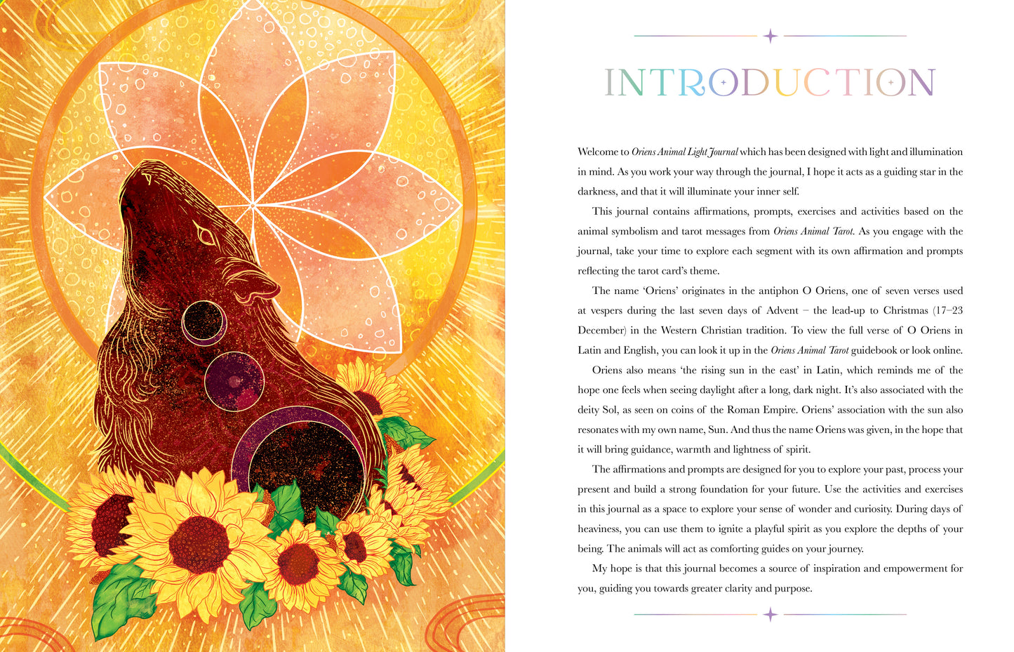 ORIENS ANIMAL LIGHT JOURNAL