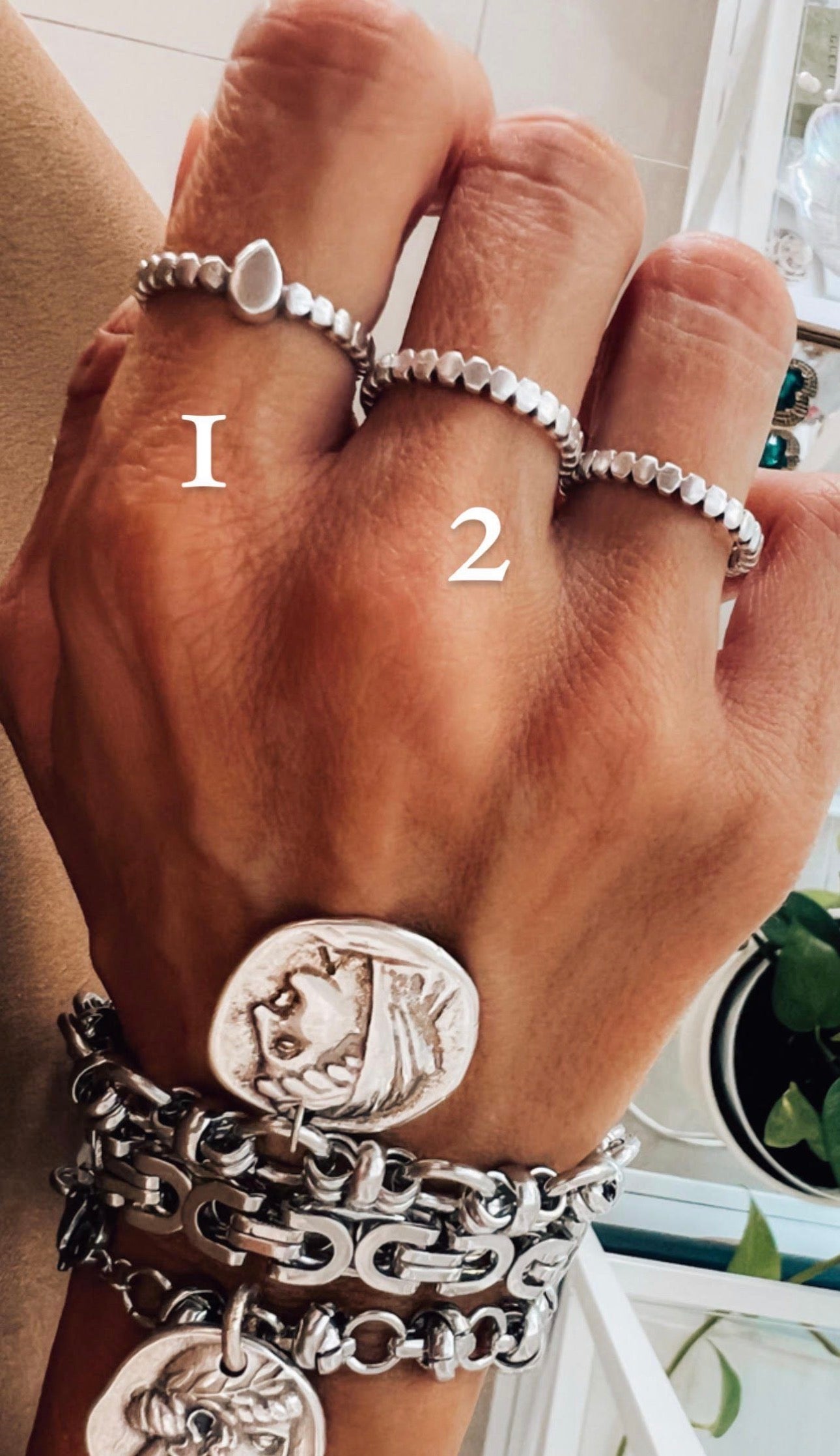 Dainty Rings - Silver & Gold