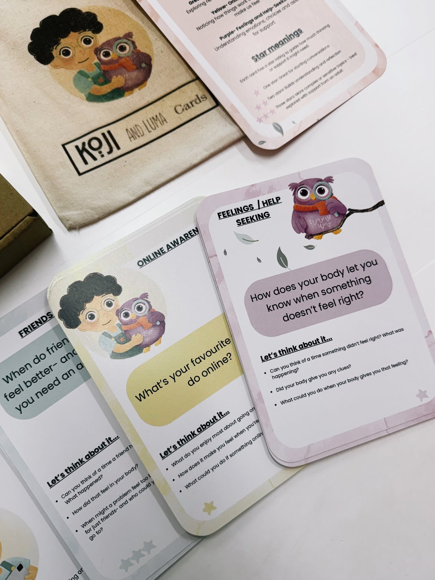 Koji & Luma Cards