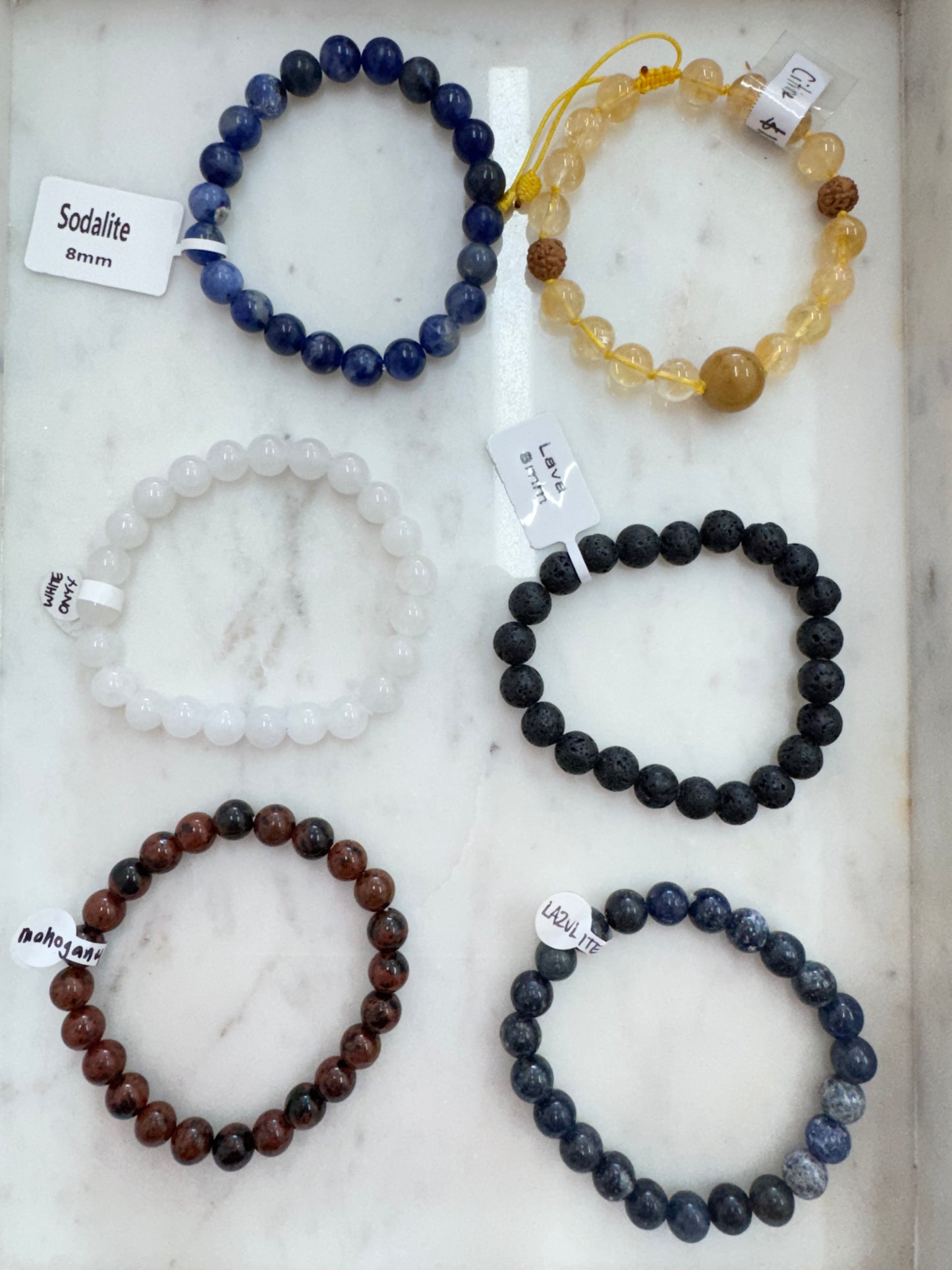 8mm Beaded Bracelets