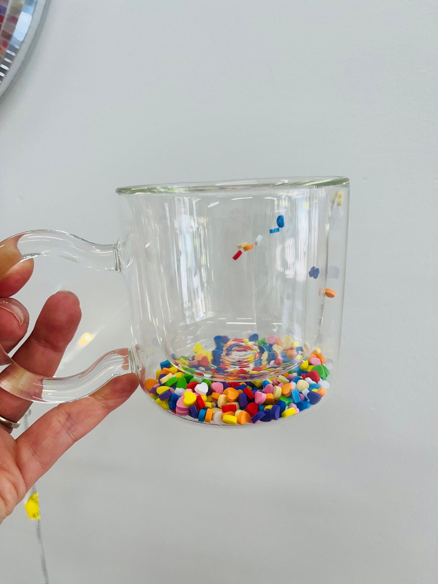 Confetti Mug - Clear