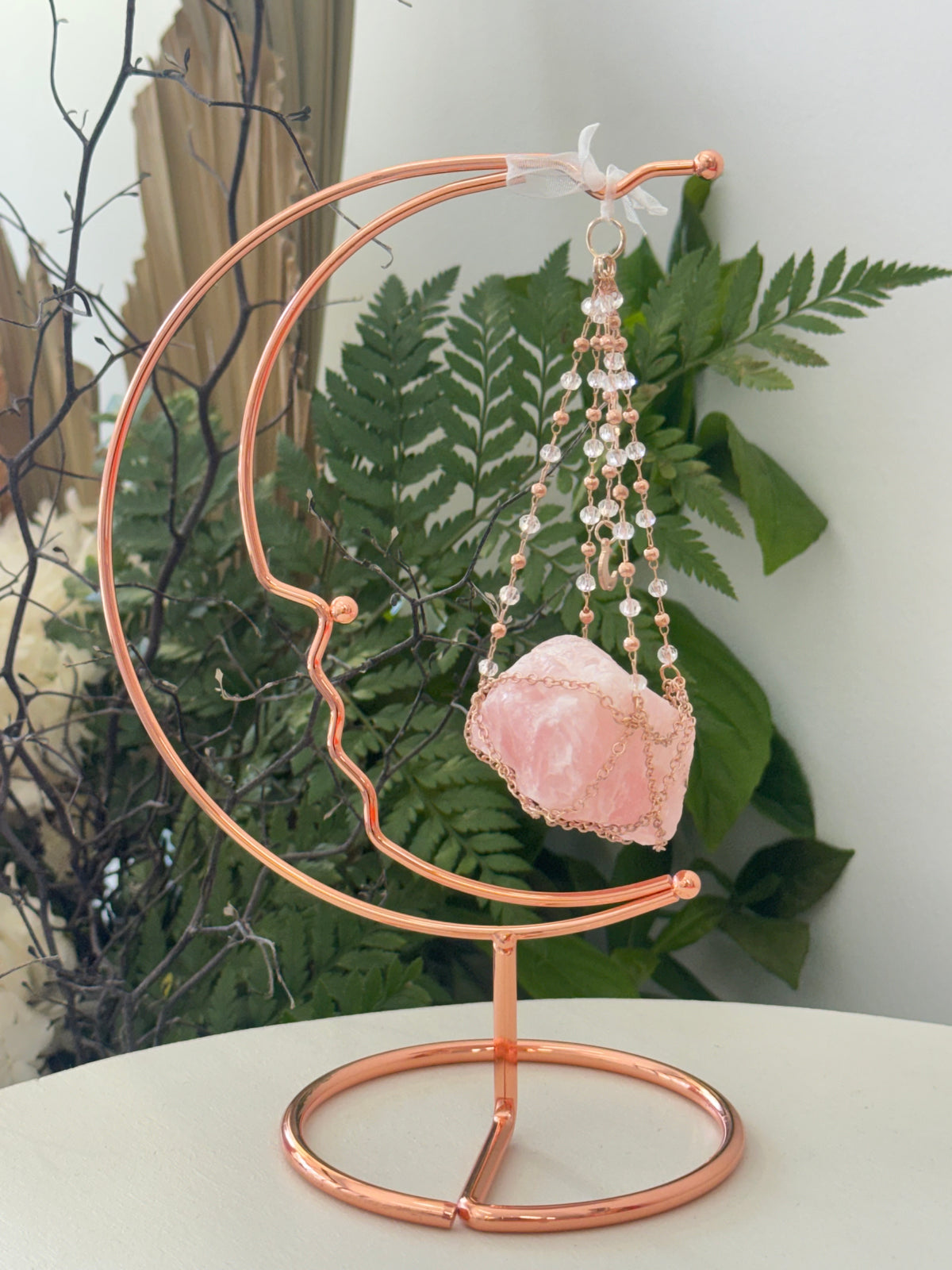 Moon shape Crystal hammock