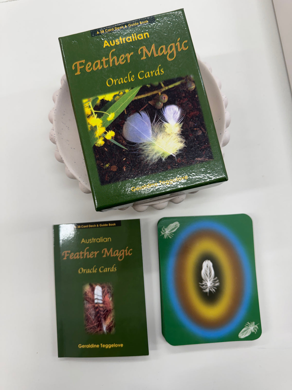 Australian Feather Magic ORACLE CARDS & Guide Book