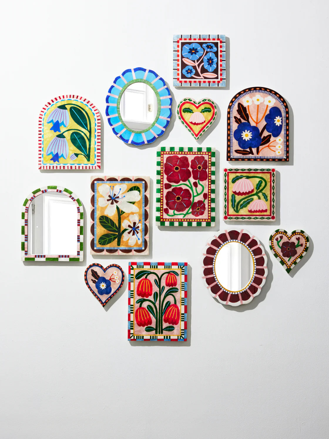 JONES & CO BLOOM NOUVEAU WHITE RECTANGLE