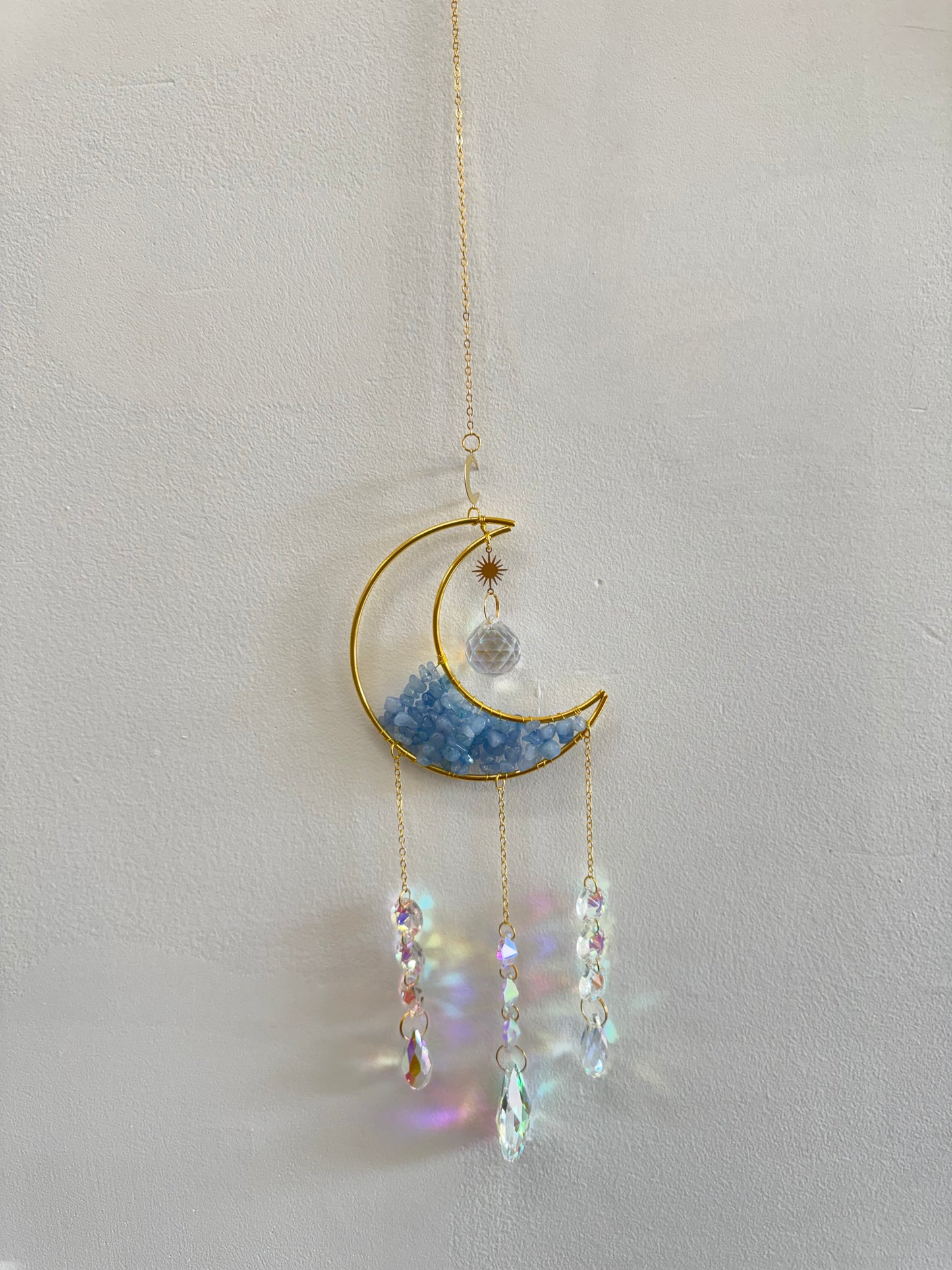 Crystal Moon Suncatchers