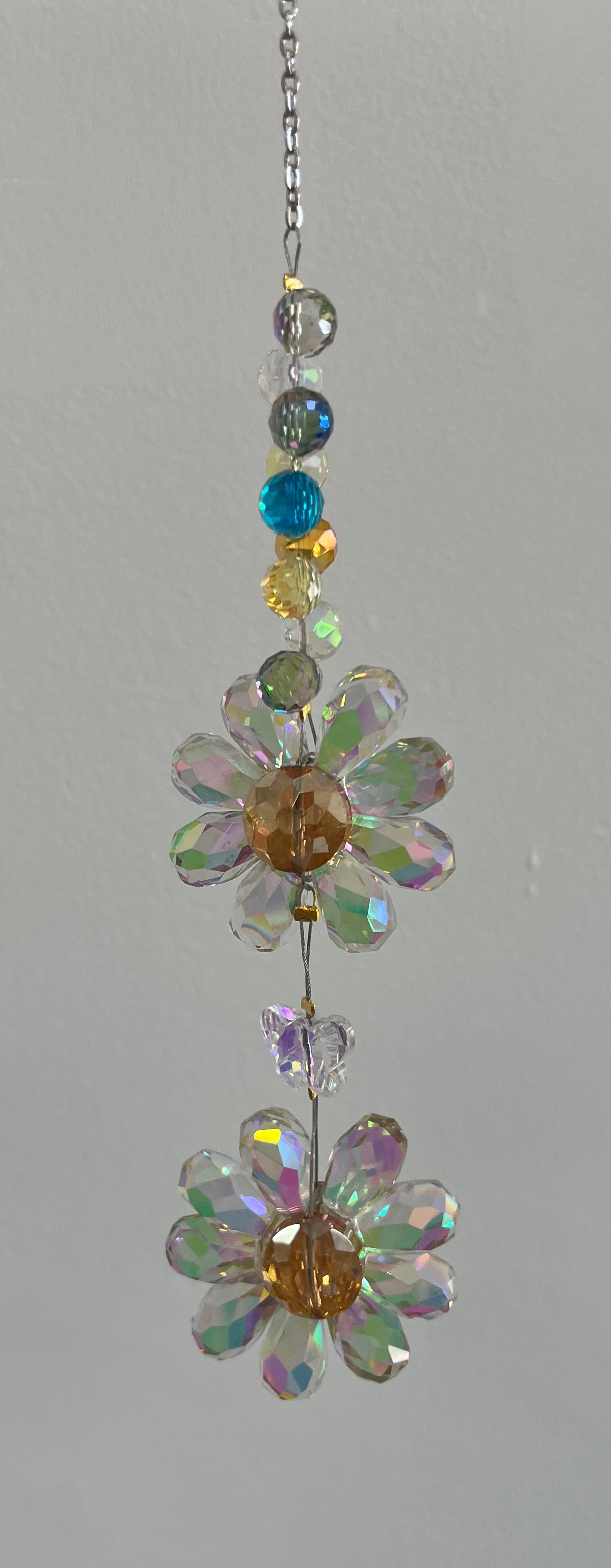 Double Daisy Suncatcher