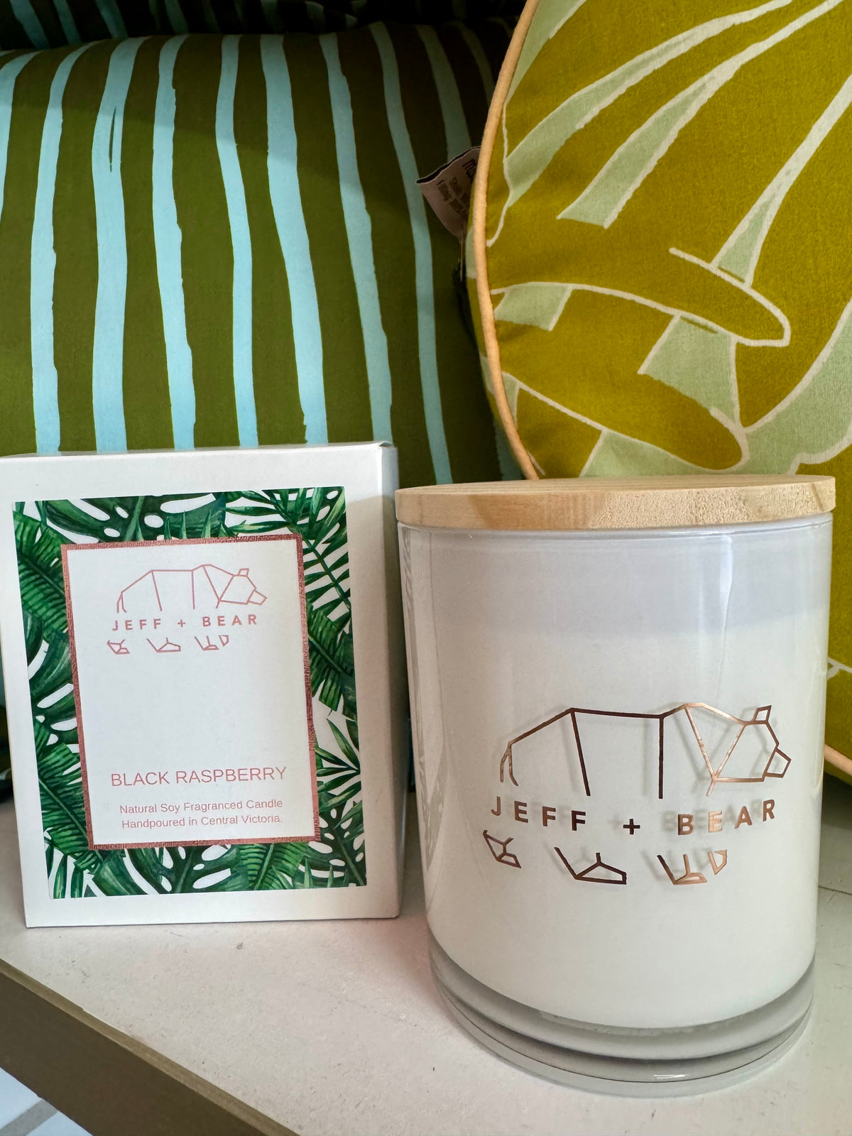 Jeff & Bear Candles