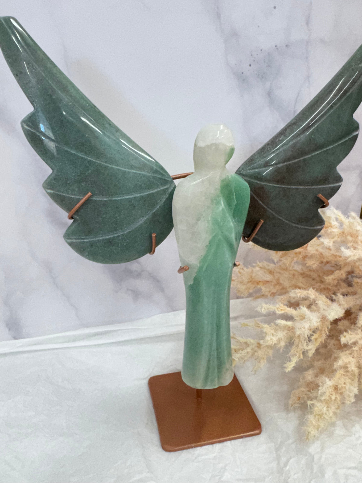 Crystal Angels on stands