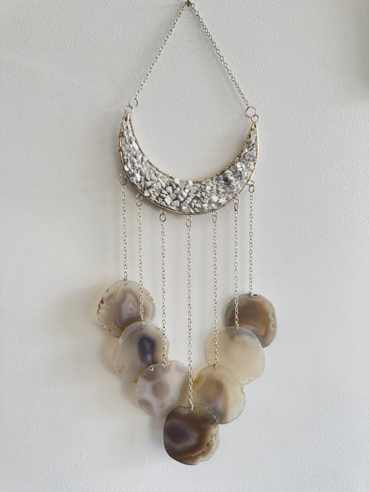 Wind chimes- agate slices