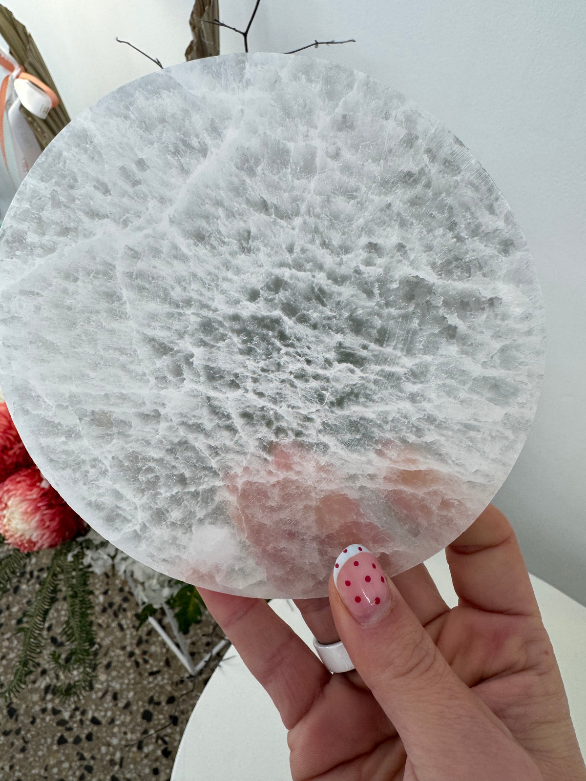 Selenite Plate