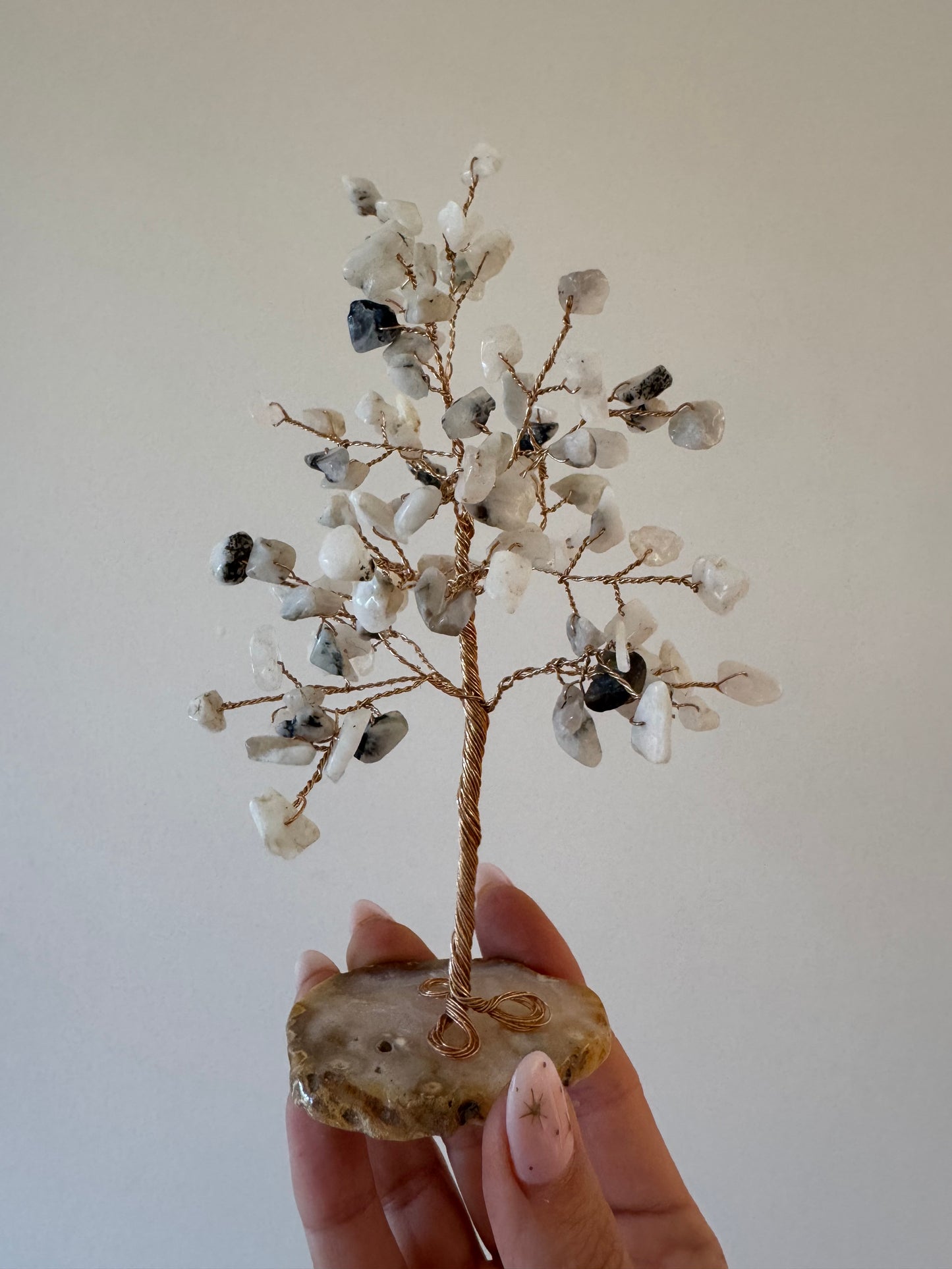 Rainbow Moonstone Gem Tree