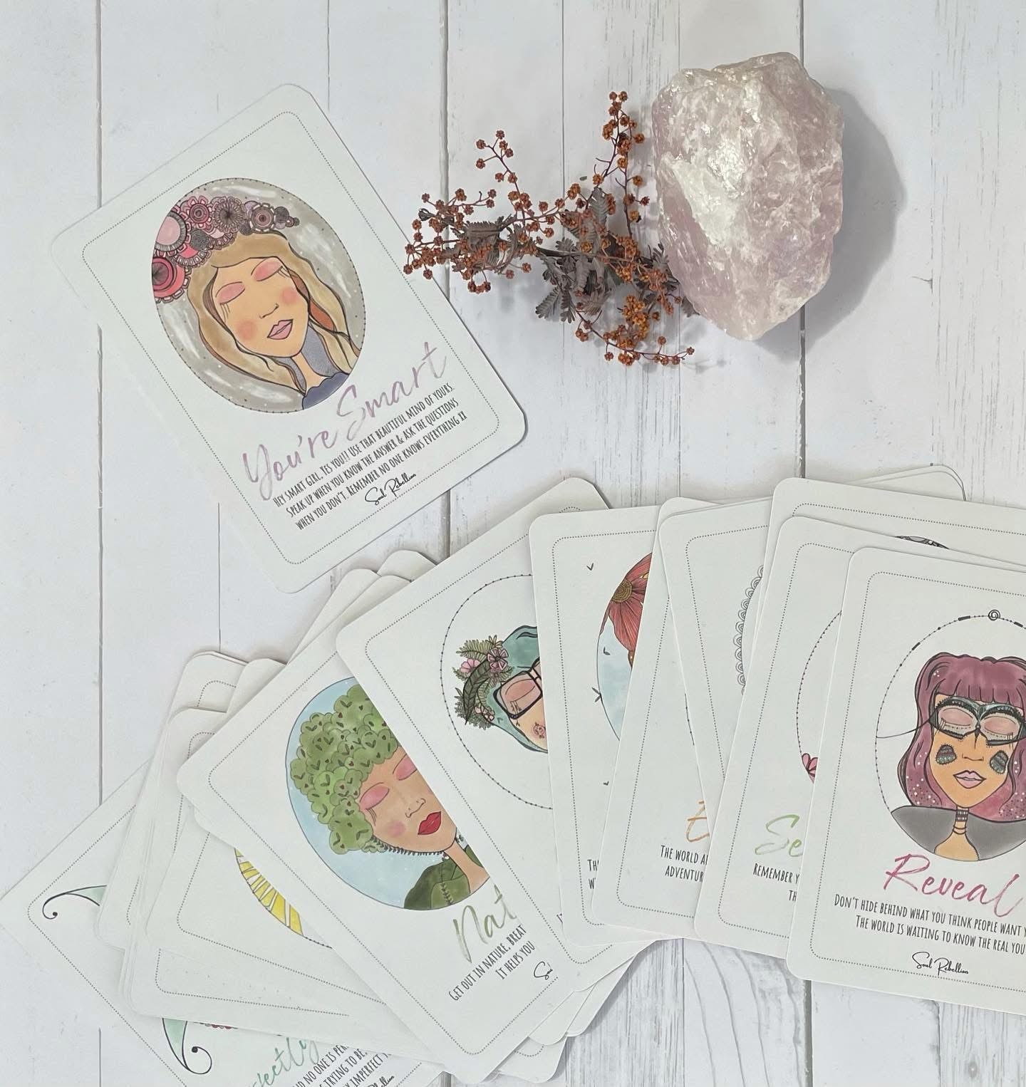 You are a Warrior - Soul Rebellion Affirmation Cards