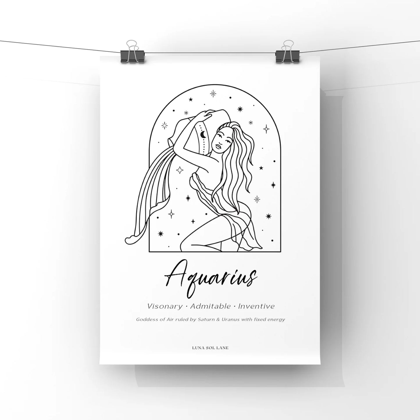 Goddess of the Zodiac - Wall Prints