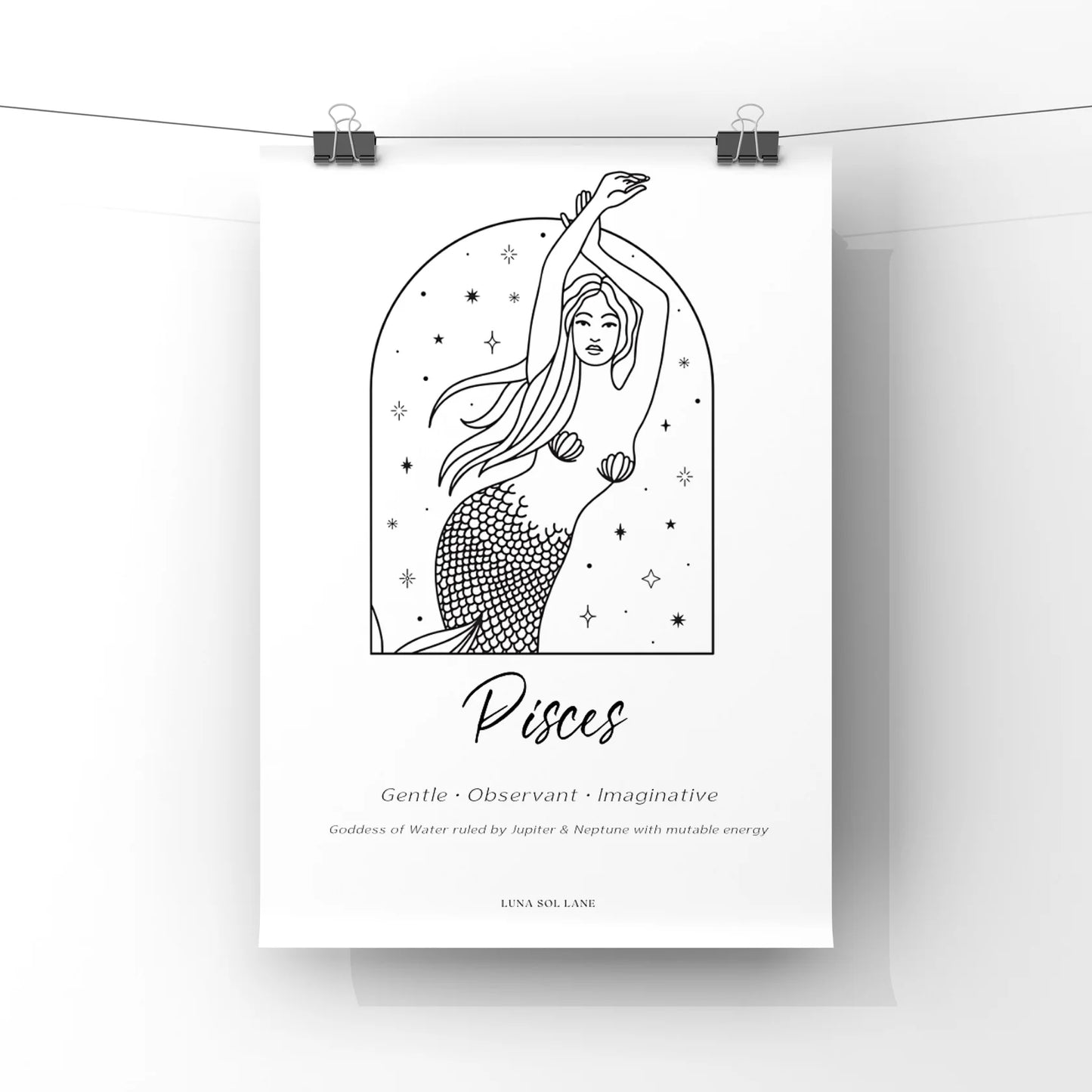 Goddess of the Zodiac - Wall Prints