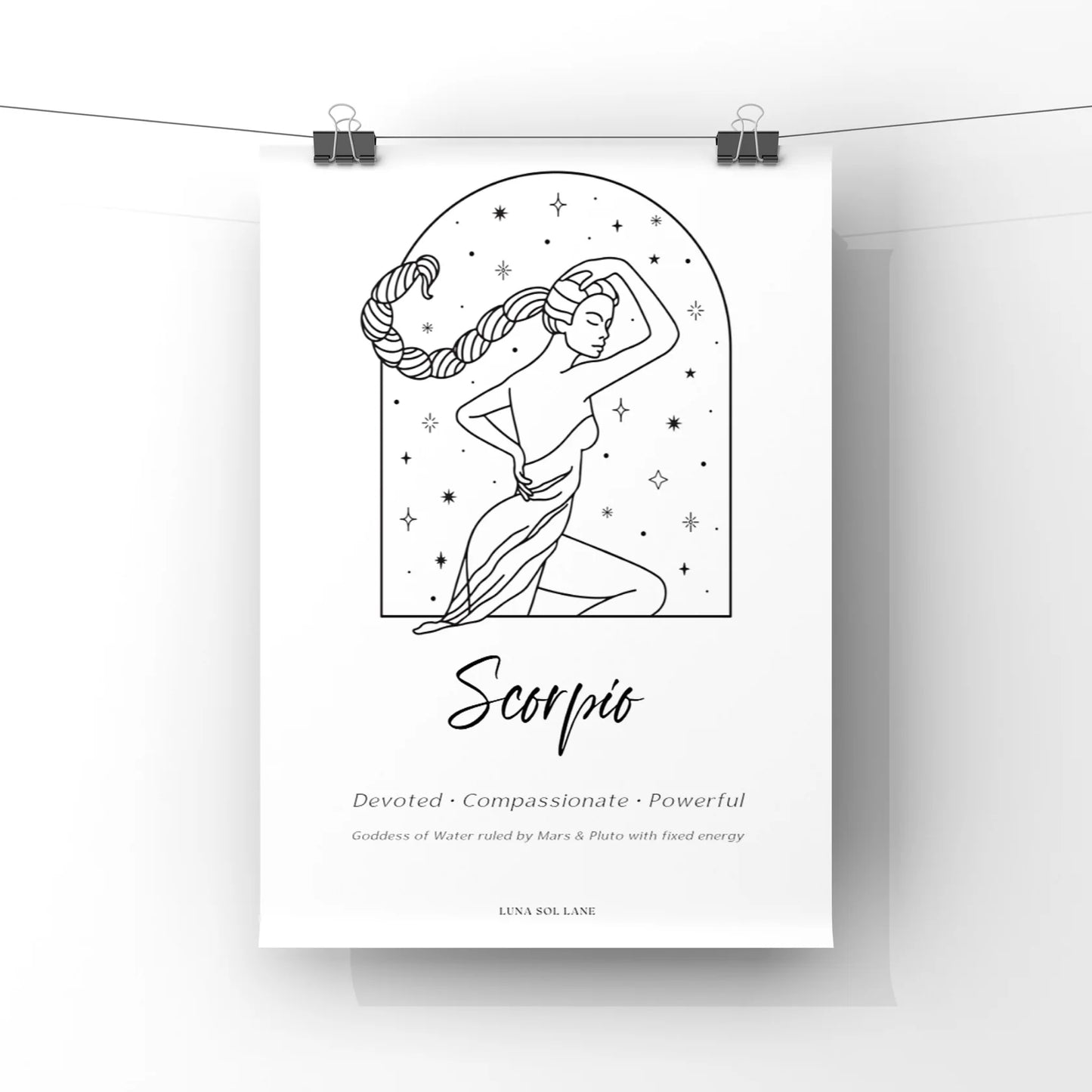 Goddess of the Zodiac - Wall Prints