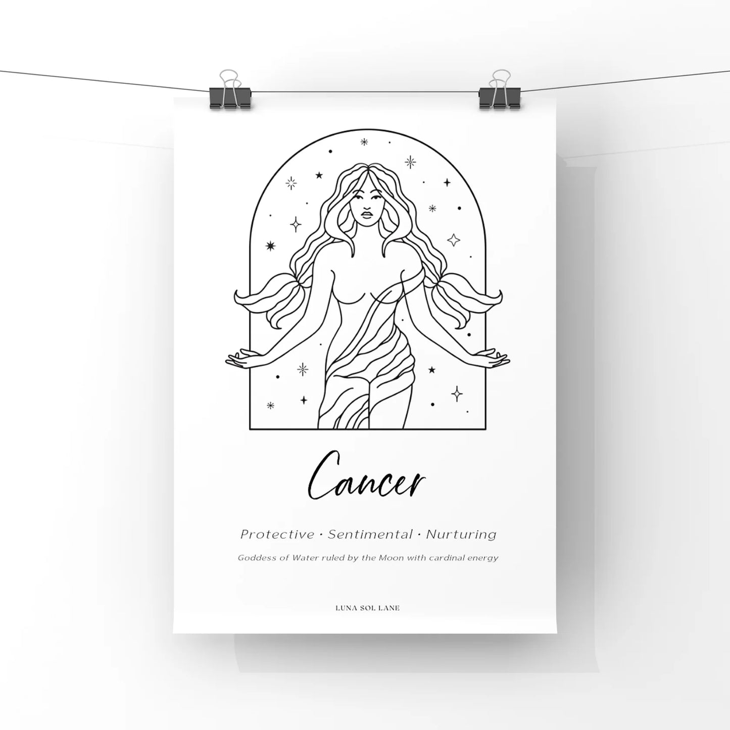 Goddess of the Zodiac - Wall Prints