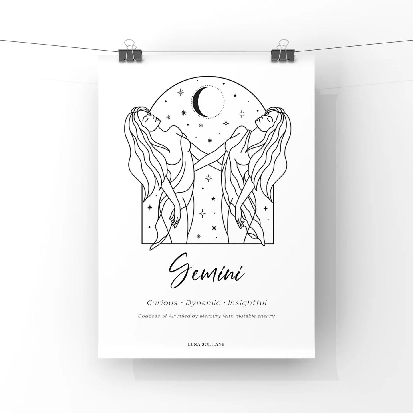 Goddess of the Zodiac - Wall Prints