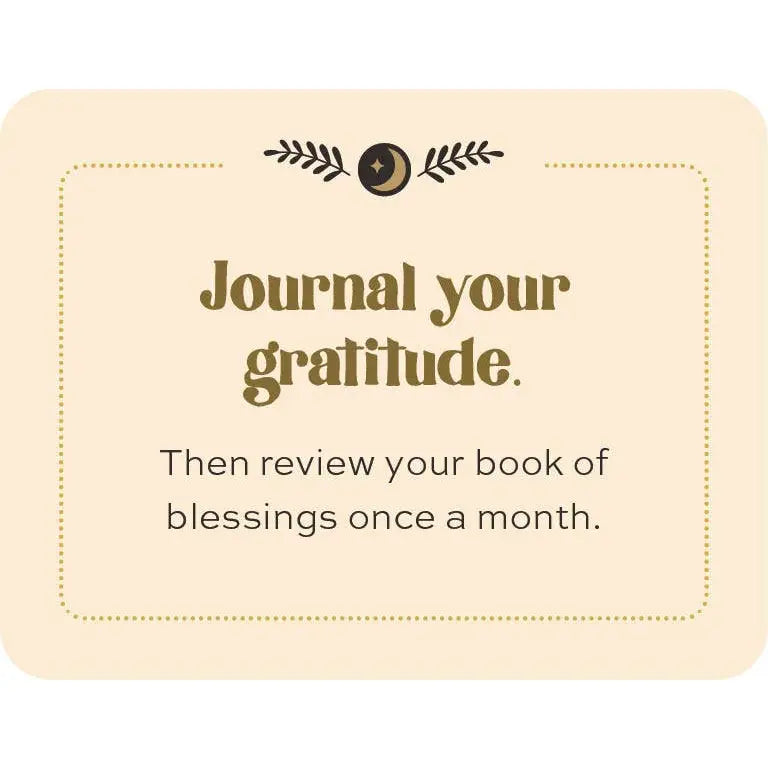 A little deck of appreciation