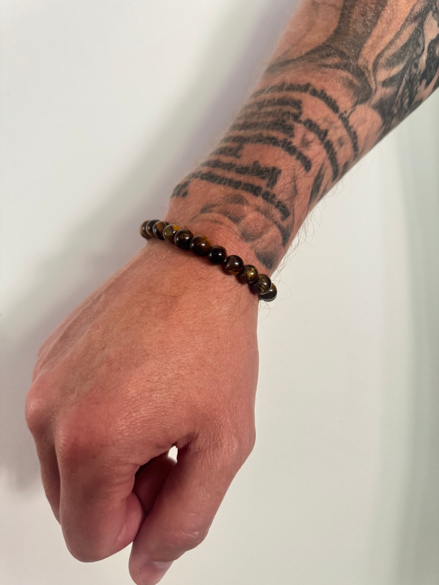 Mens Crystal beaded bracelets