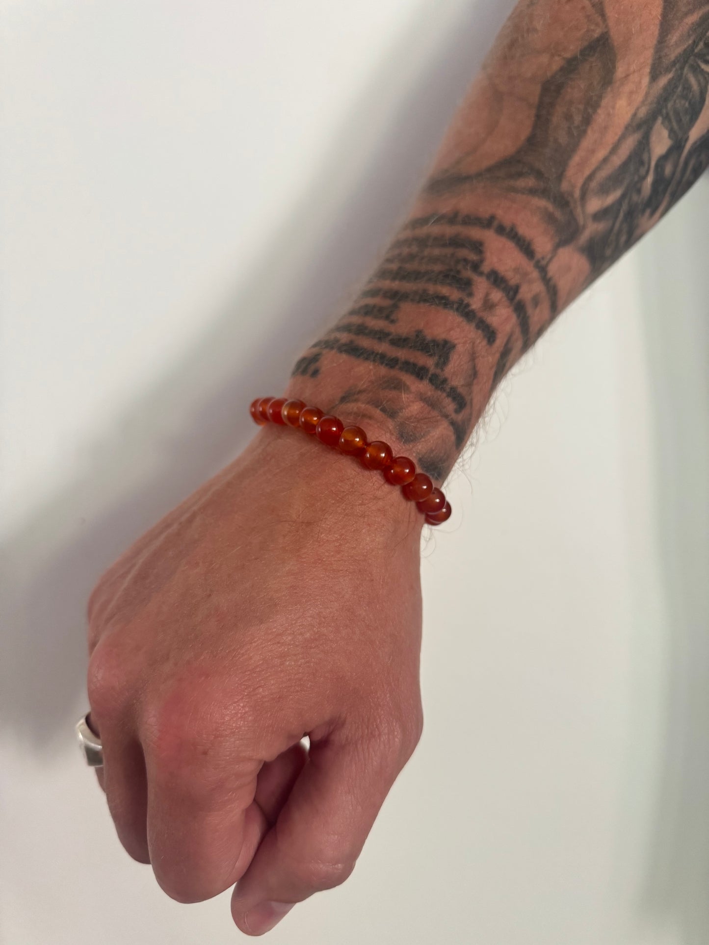 Mens Crystal beaded bracelets