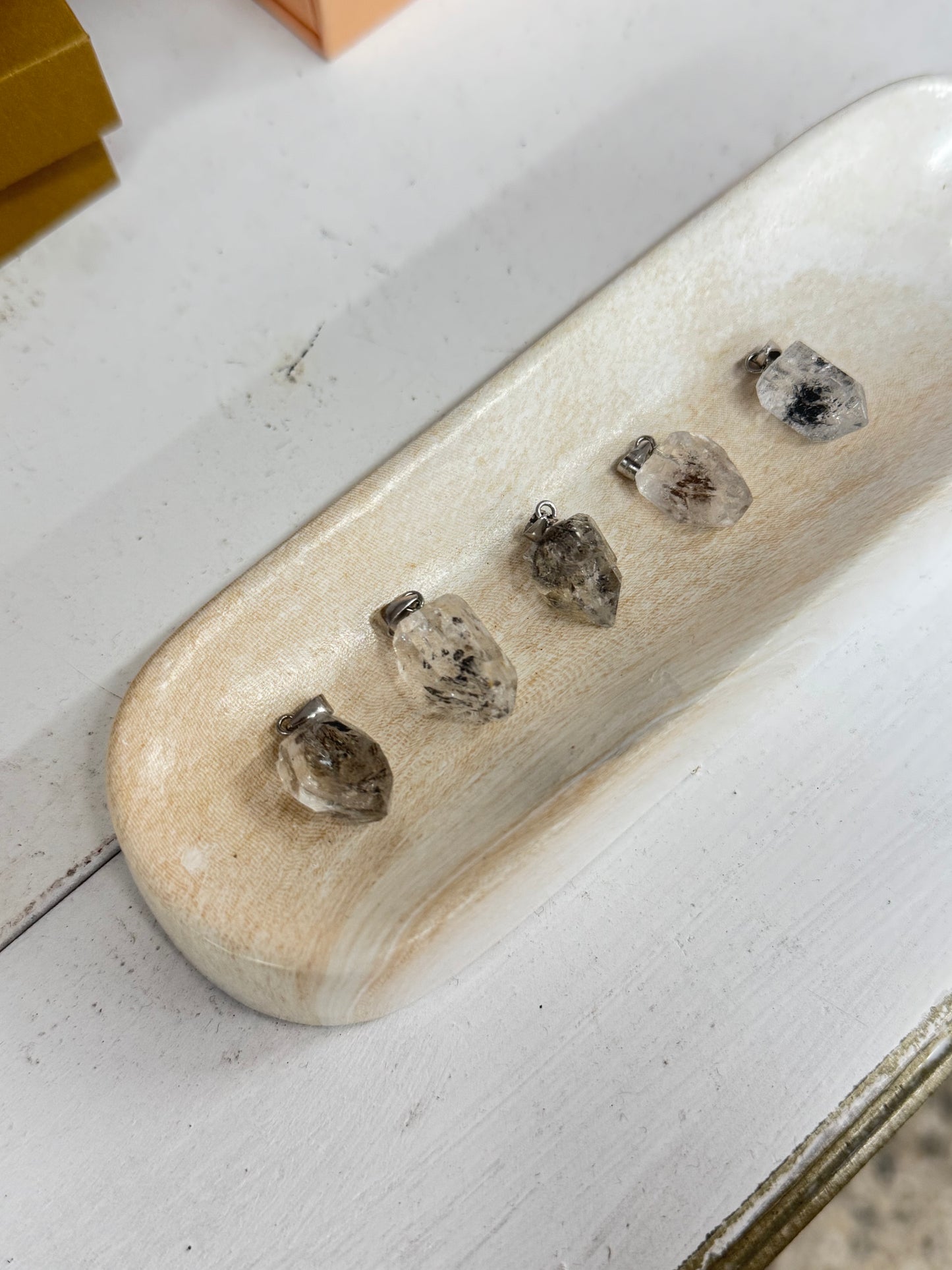 Herkimer Diamond Pendants