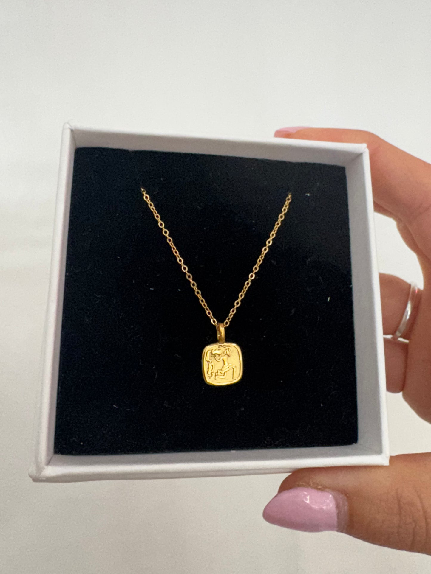 Zodiac Gold plated necklaces