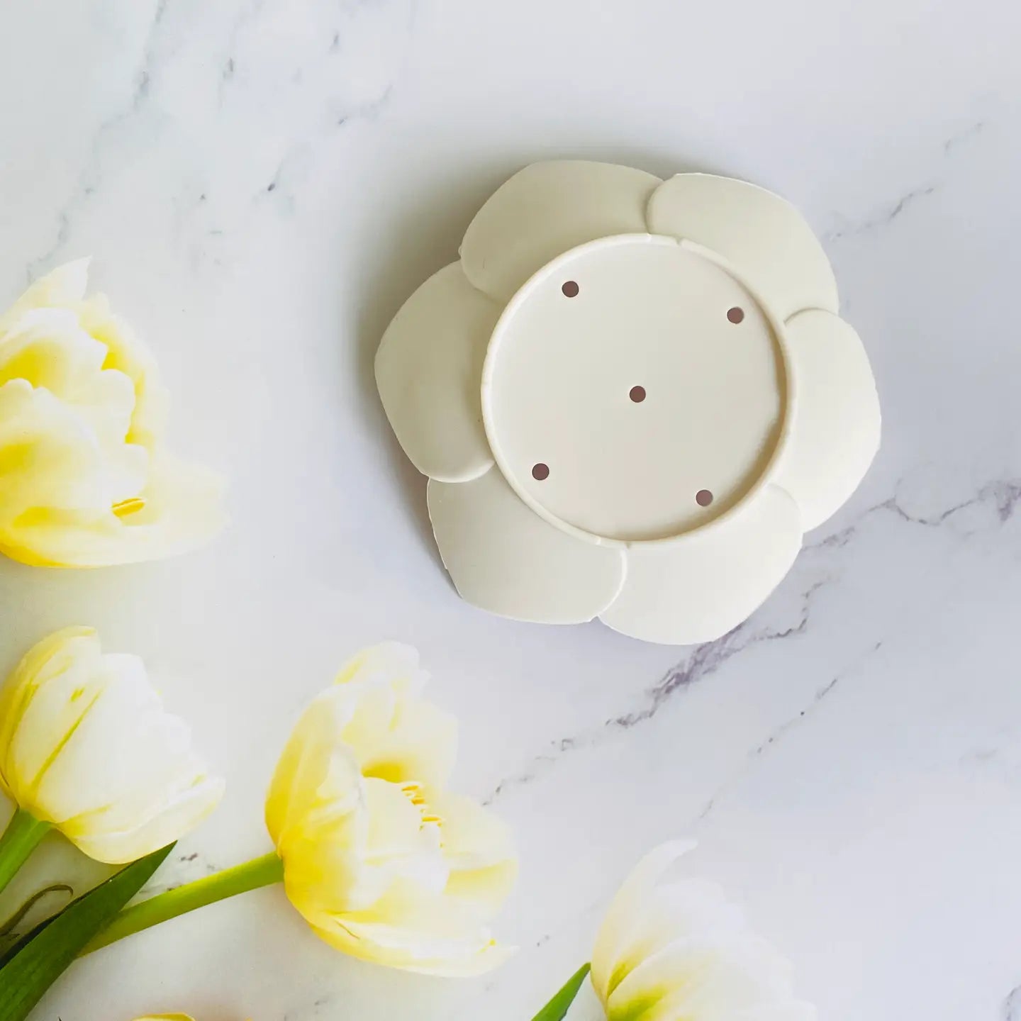 Premium Silicone Soap Dish with Water Drainage