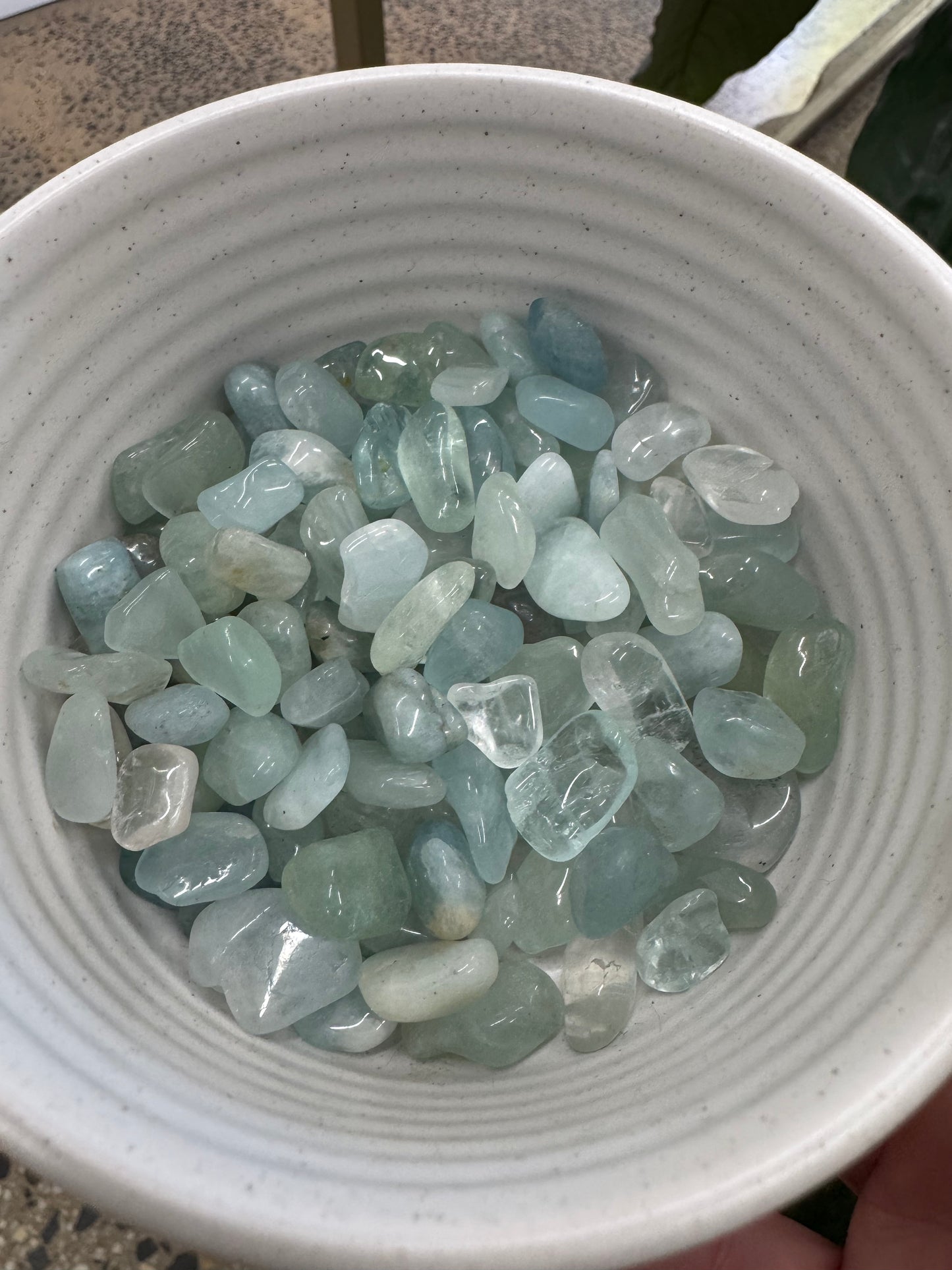 Aquamarine Tumbles