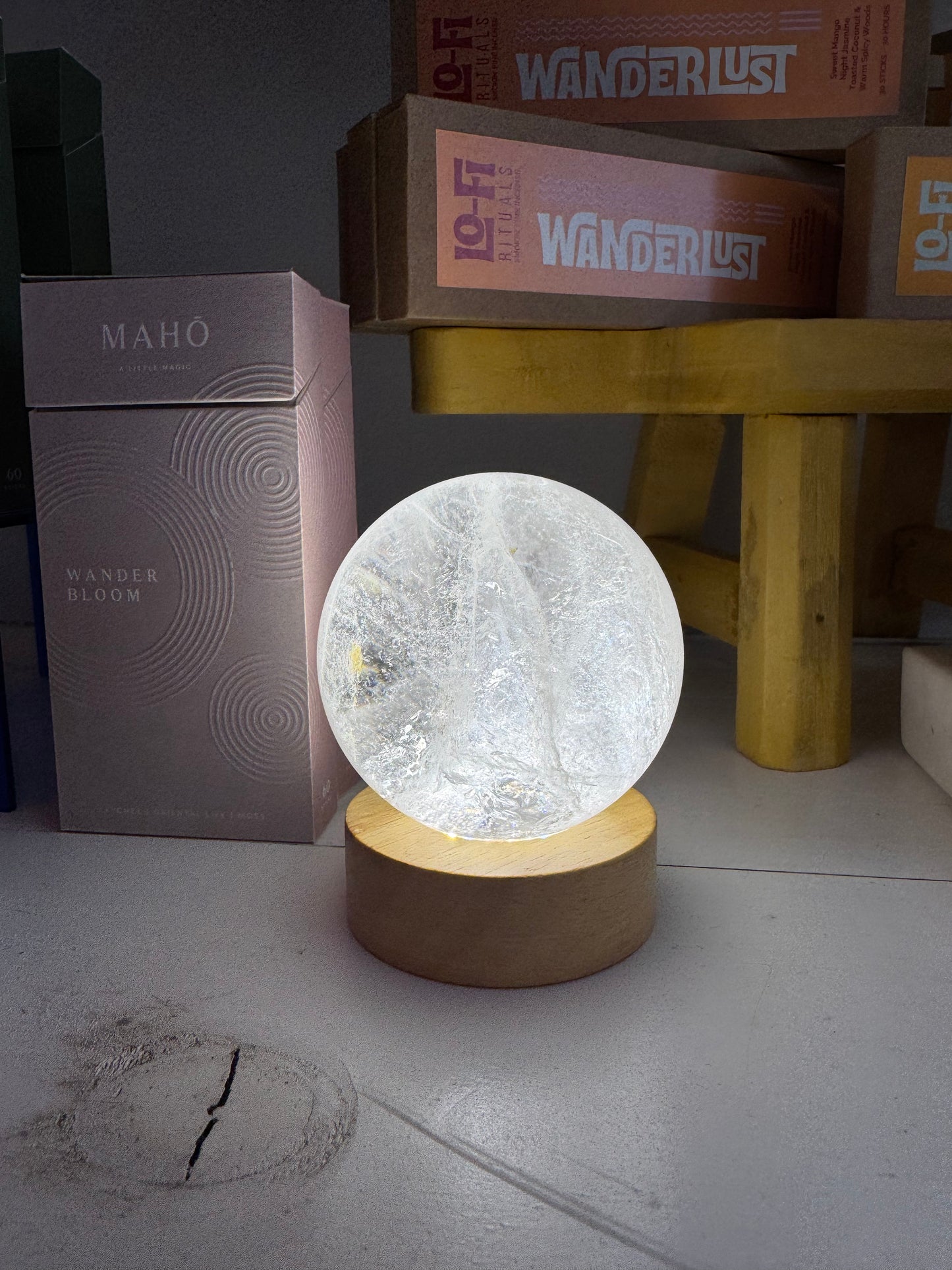 Crystal Lamps - Assorted