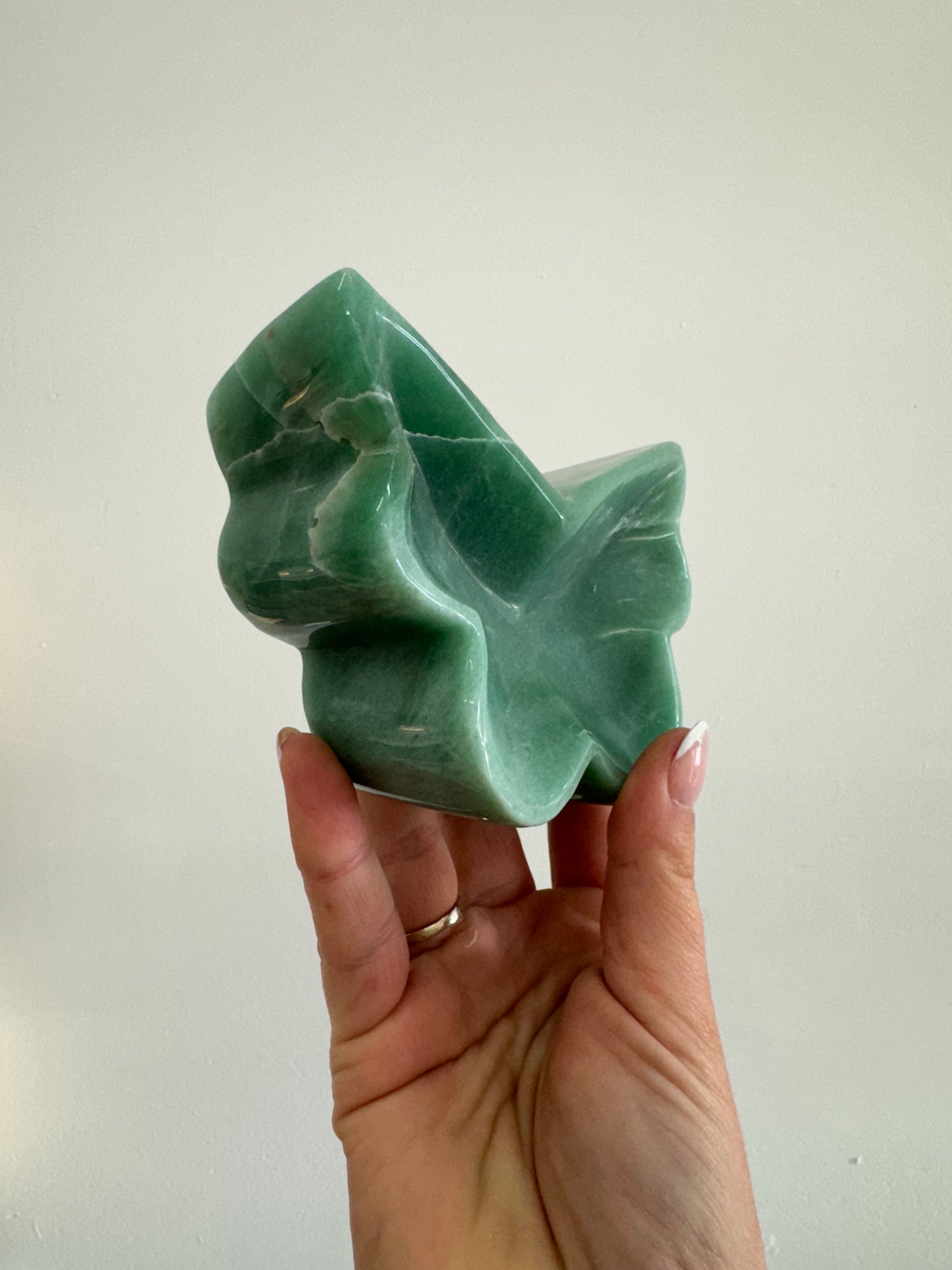 Green Aventurine Butterfly