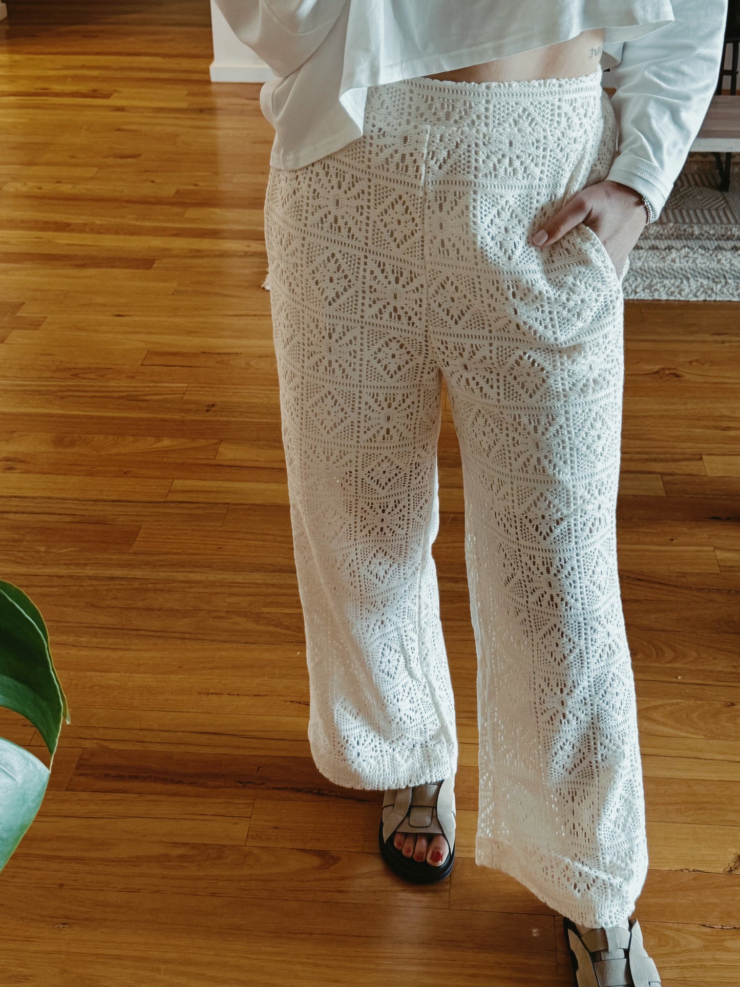 Spellbound crochet pants