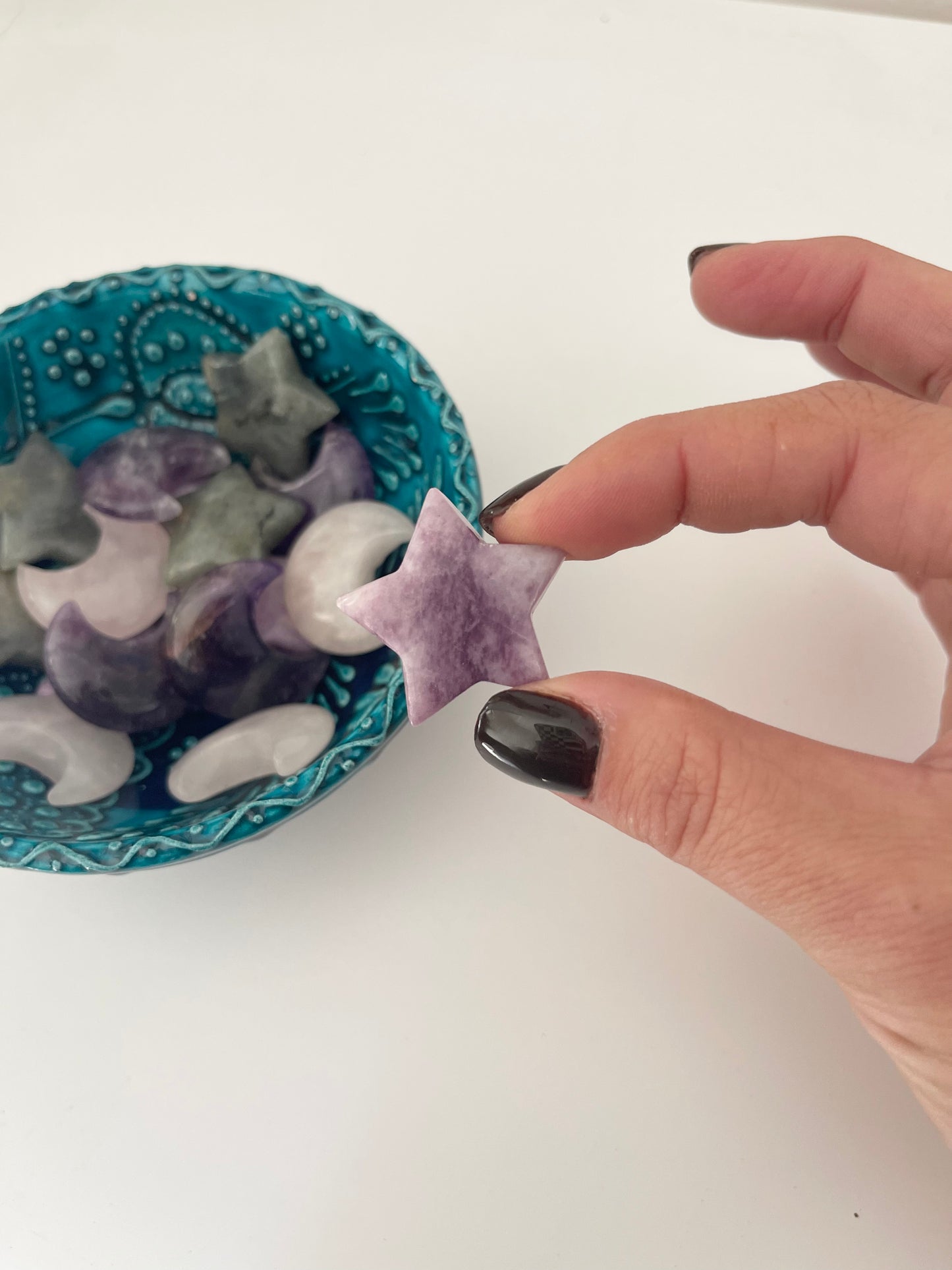 Mini Crystal Moons & Stars