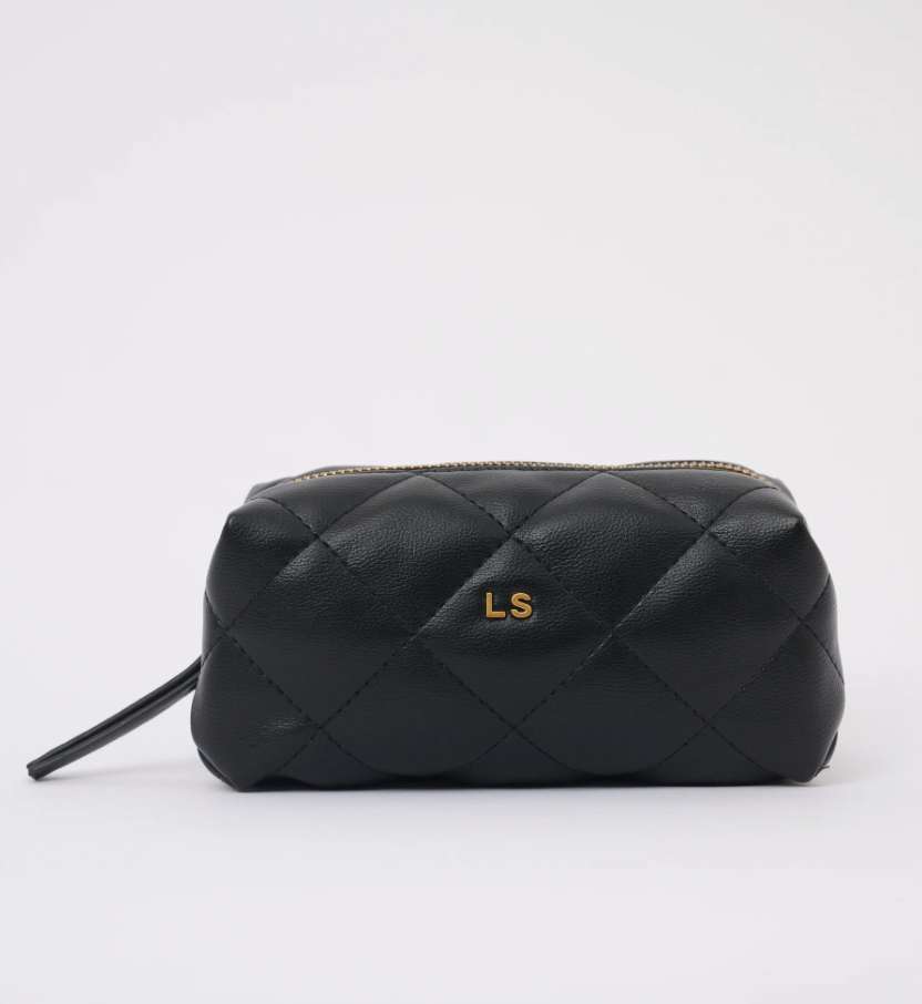 L&S Travel Pouch - Black & Sage