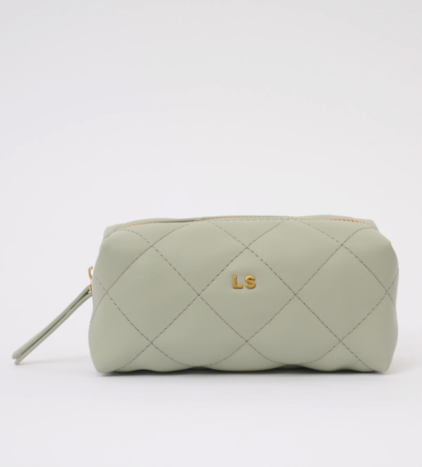 L&S Travel Pouch - Black & Sage