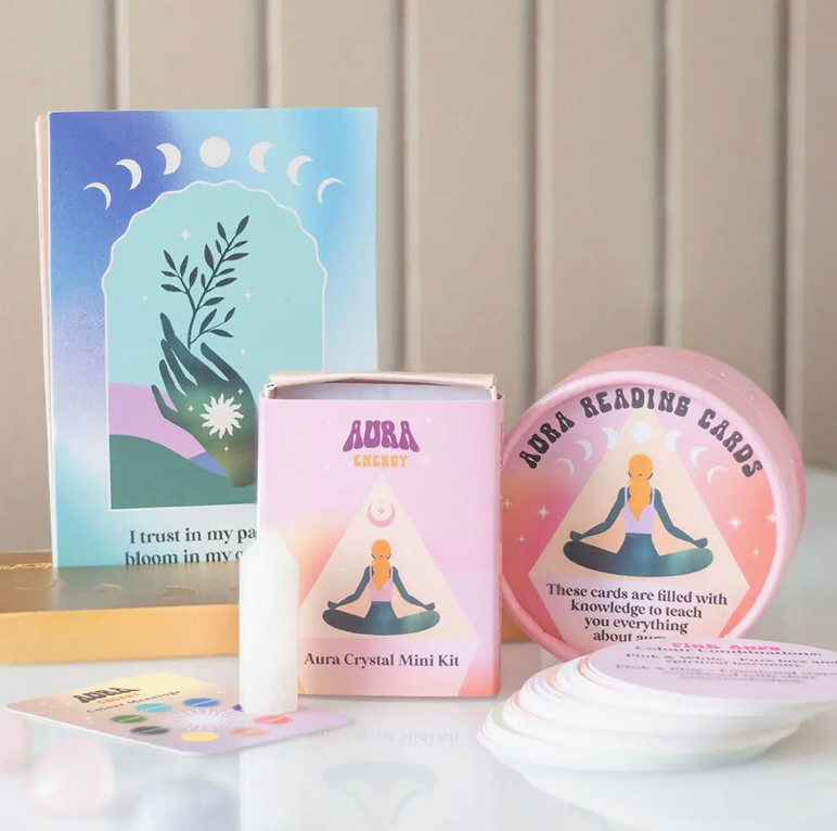 Aura Affirmation Cards with Stand