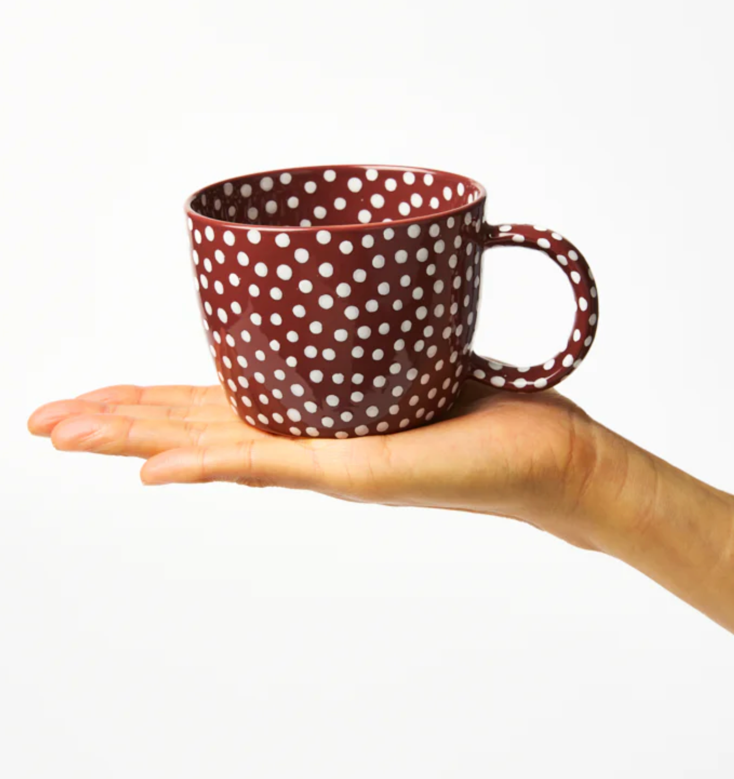 CHINO MUG MAHOGANY SPRINKLE