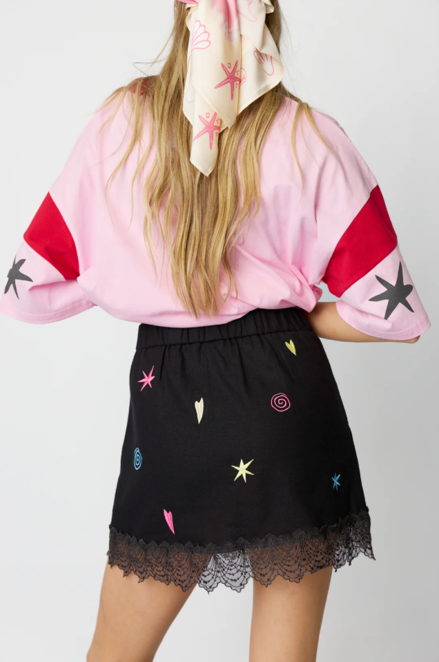 LUCKY MINI SKIRT ~ MIDNIGHT