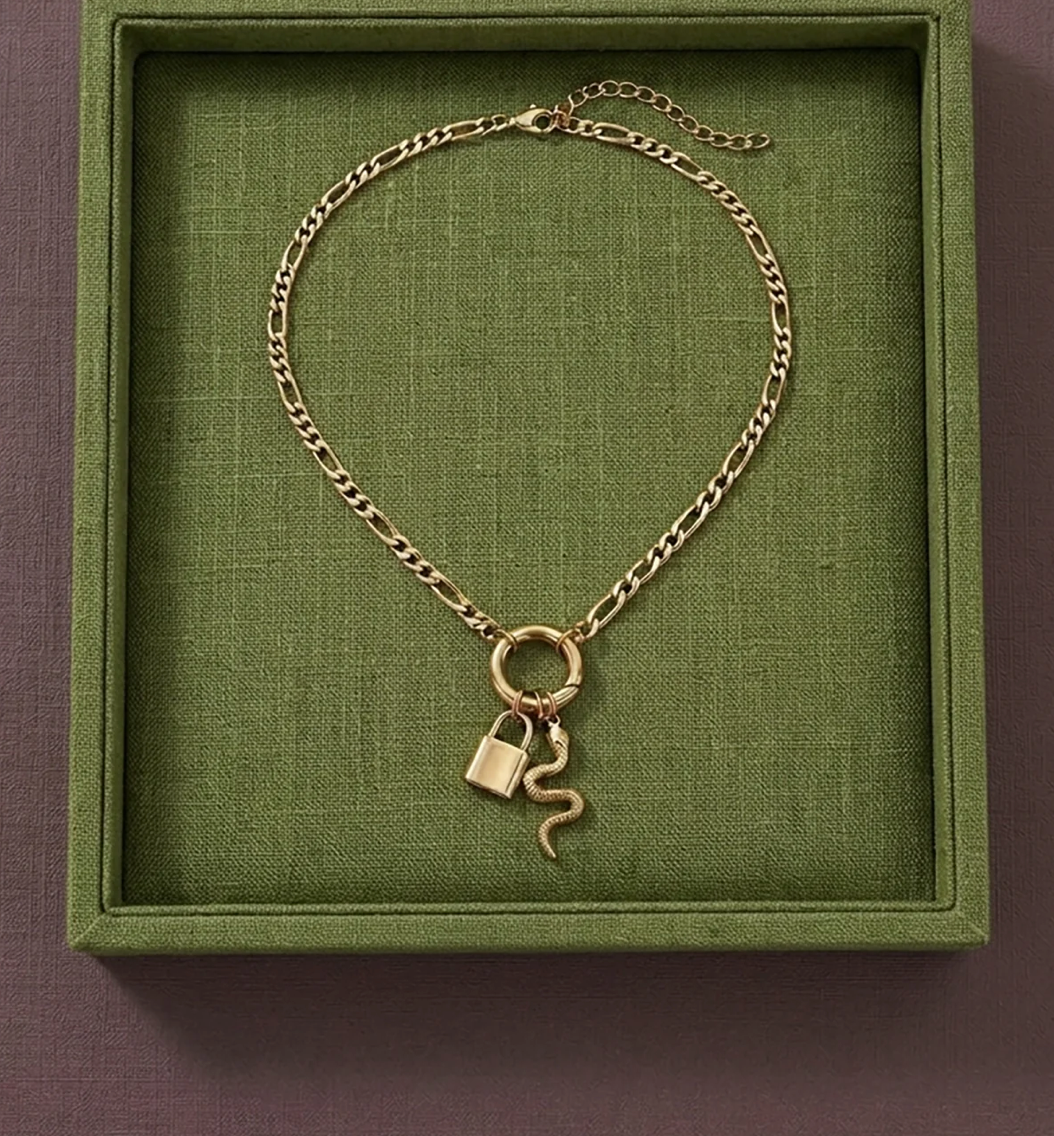 By Barny ~ Latch and Lock Custom Necklace