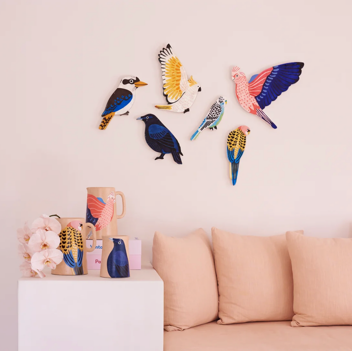Ariel Yellow Rosella Wall Art