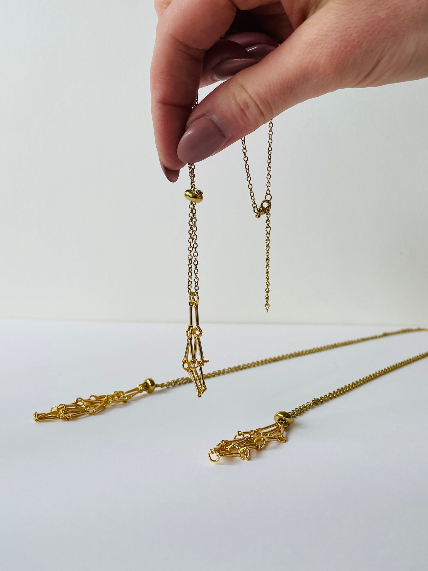 Crystal Cage - Gold/Silver