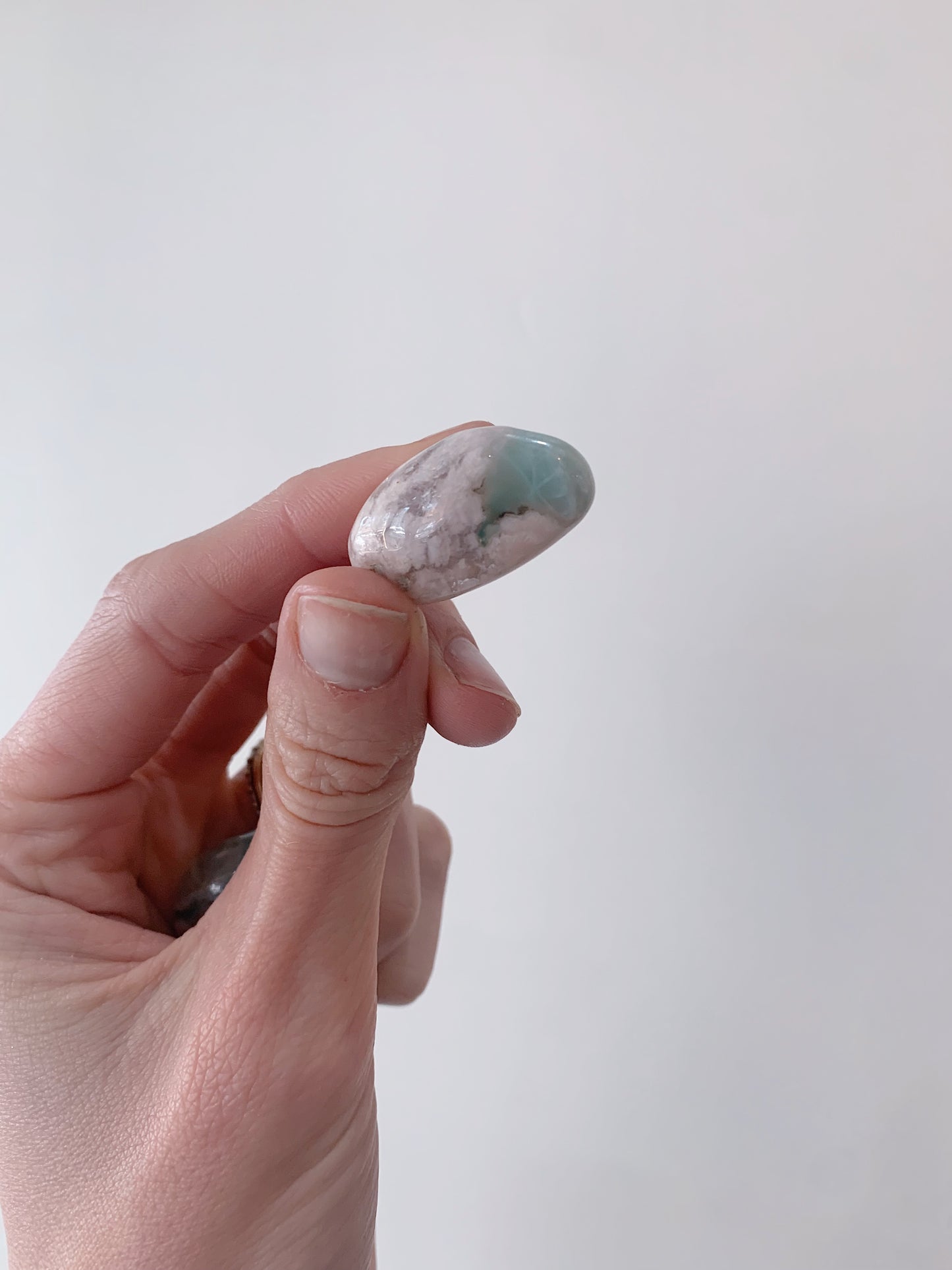 Flower Agate Tumbled Stones