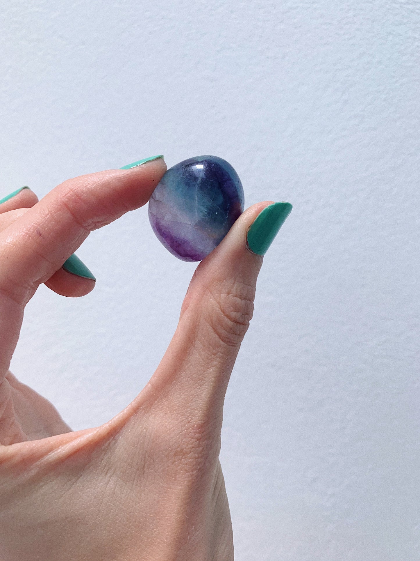 Rainbow Fluorite Tumbled Stones