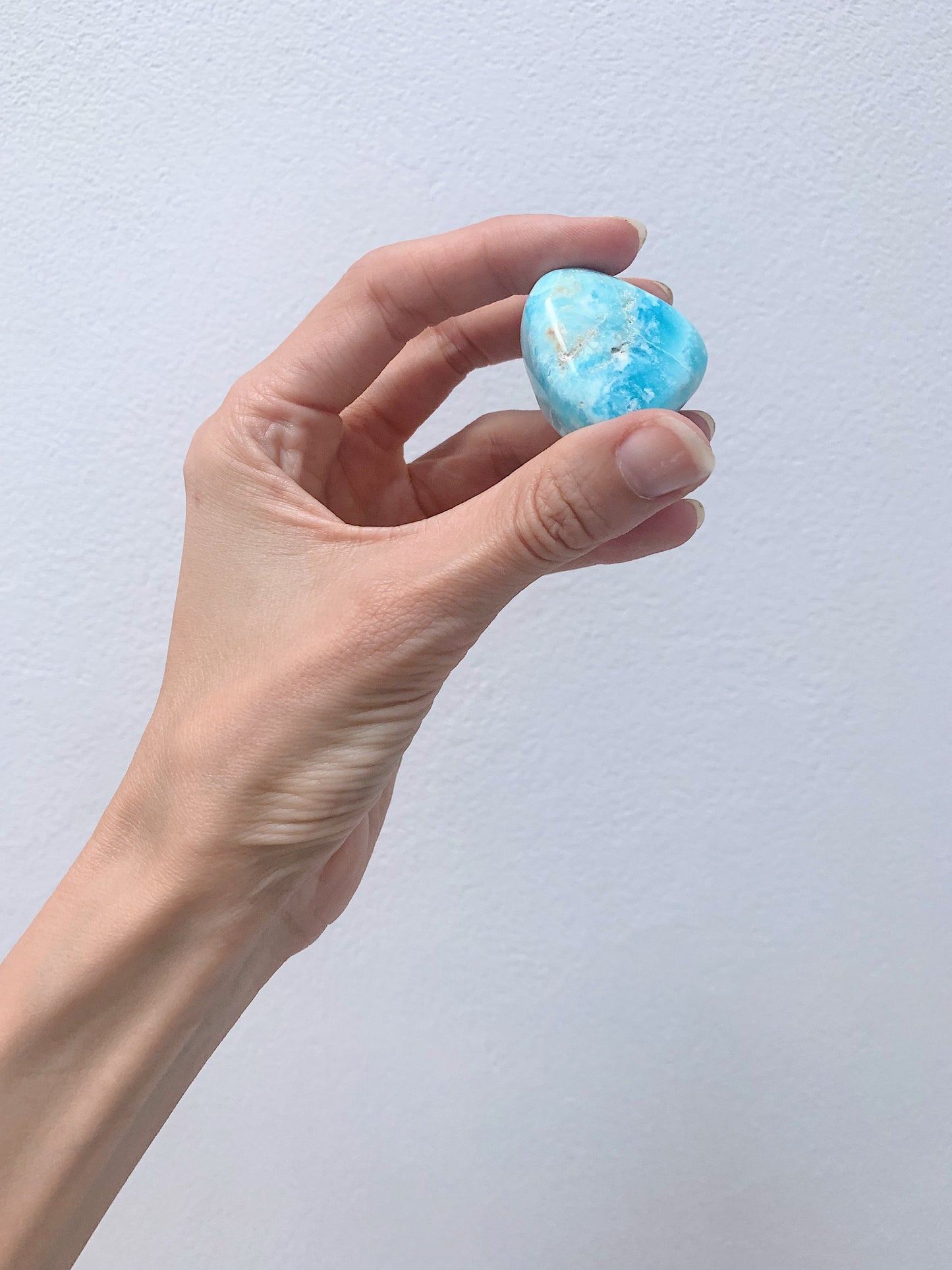 Blue Aragonite Tumbled Stones