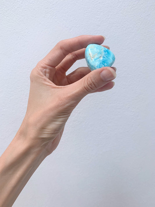 Blue Aragonite Tumbled Stones