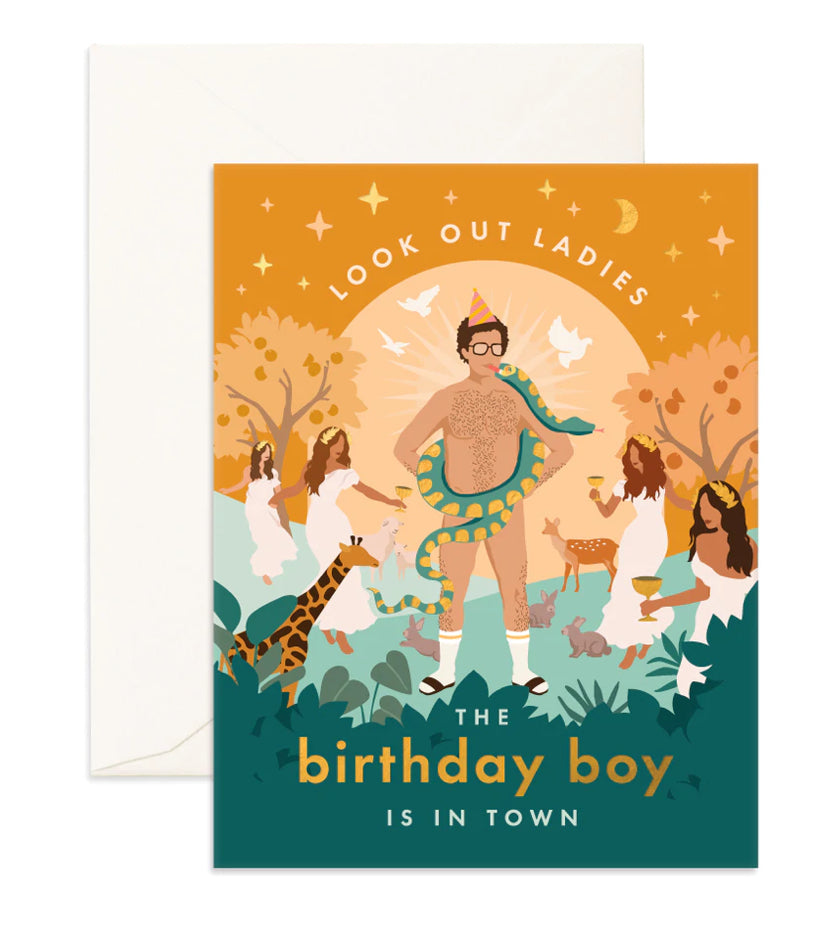 Birthday Boy Greeting Card