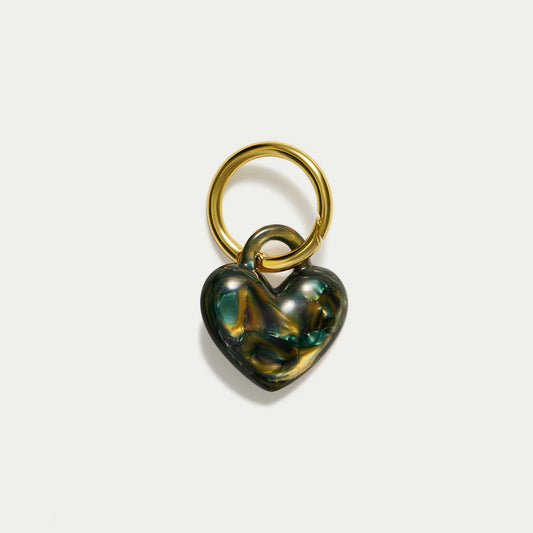 Kitty Paloma - Puffy Heart Keyring